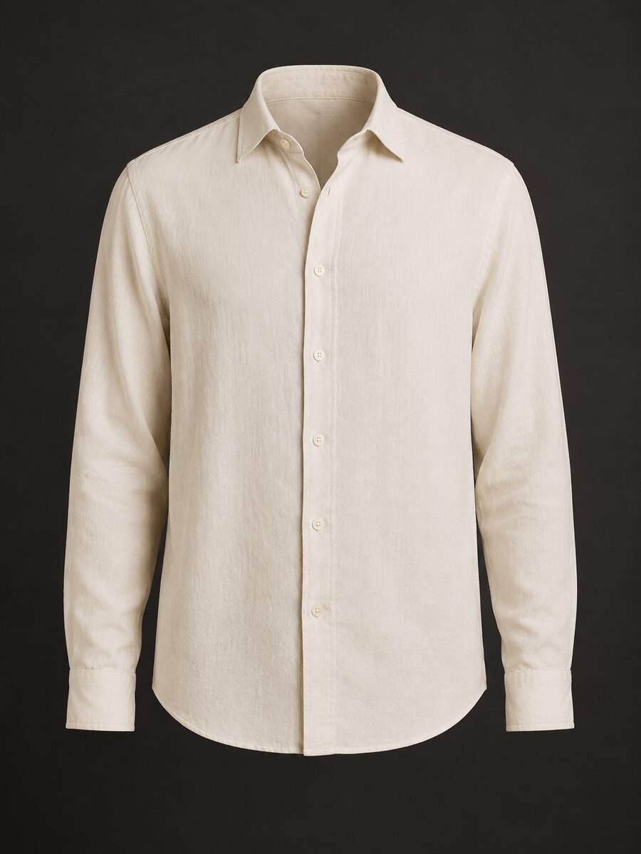 Camisa europea de lino